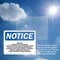 Signmission Important Fragrance Free Environment Please, 14 in W x Rectangle, Plastic OS-2PACK-NS-P-1014-L-13647 - alternate 5